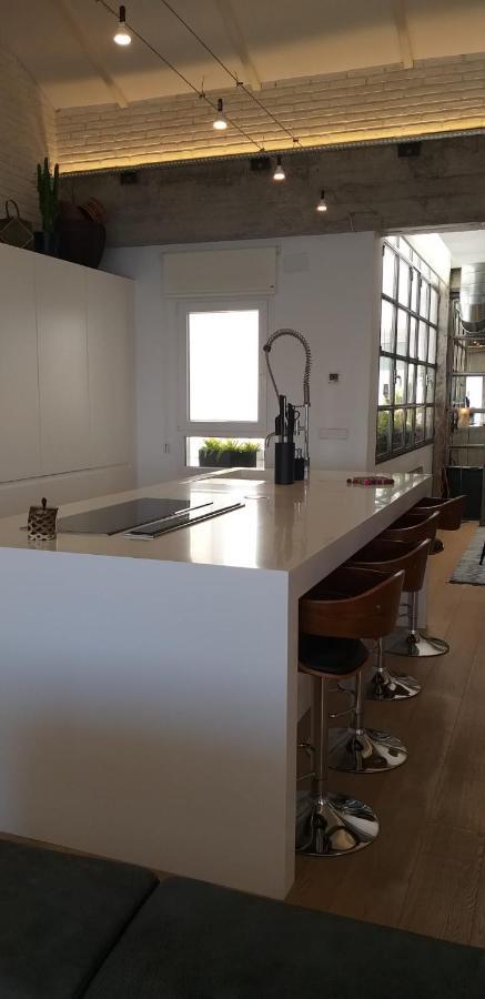 Ático Loft en frente al mar terraza vista espectacular Alicante Exterior foto