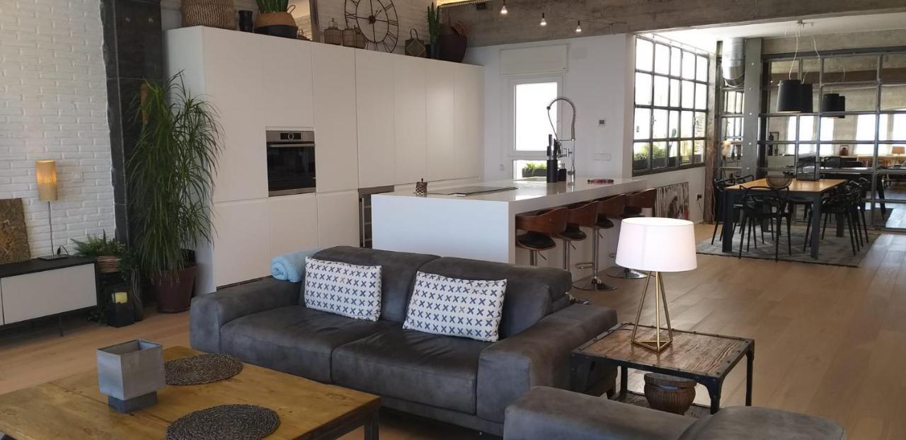 Ático Loft en frente al mar terraza vista espectacular Alicante Exterior foto
