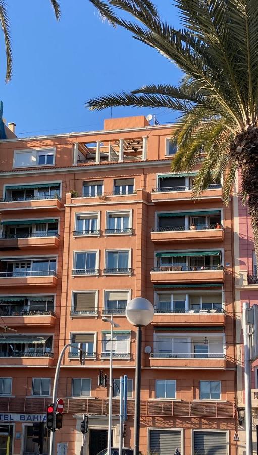 Ático Loft en frente al mar terraza vista espectacular Alicante Exterior foto